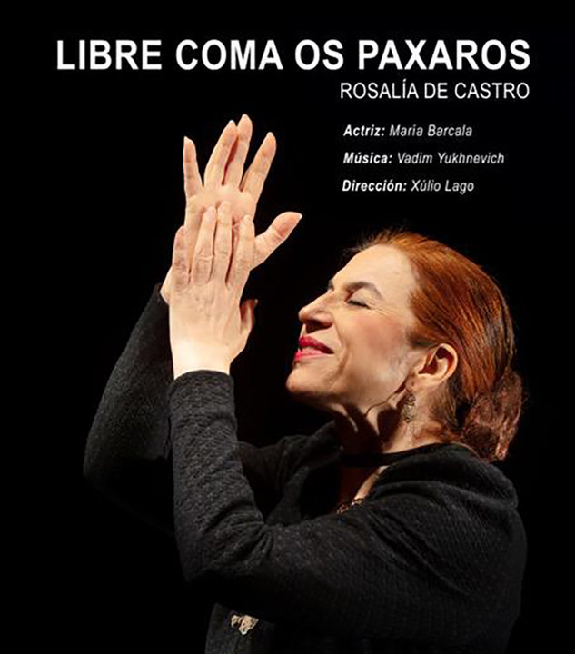 La actriz María Barcala de Teatro do Atlántico