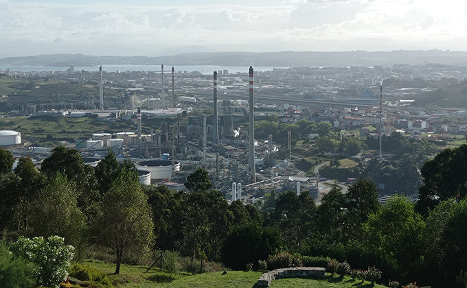 Refinería Repsol A Coruña parada marzo 2022
