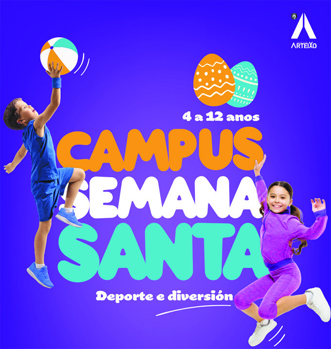 Campus de Semana Santa 2022 con actividades deportivas en Arteixo