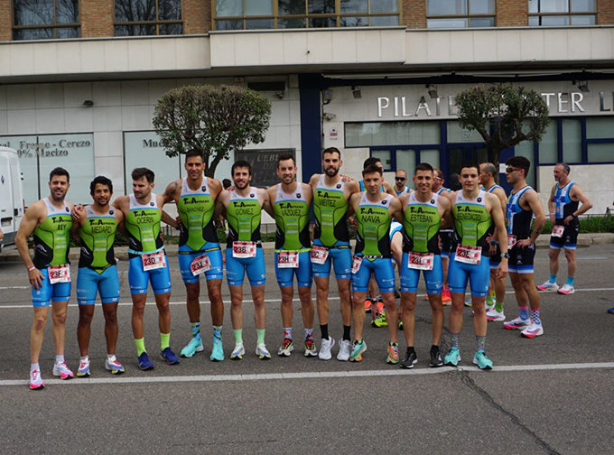 Valladolid liga de triatlón equipo masculino
