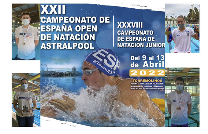 Nadadores y nadadoras del CNA Arteixo participan en el Open nacional en Torremolinos