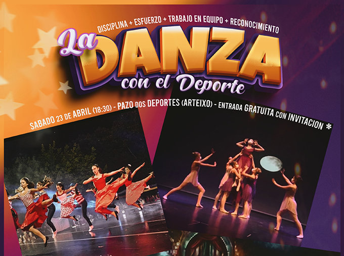 Cinderella organiza un espectáculo de danza y deporte en el Palacio de los Deportes de Arteixo