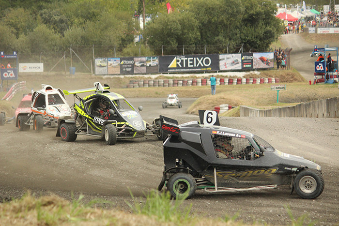 Una de las tantas carreras disputadas en el Autocross Arteixo, entidad deportivas del municipio