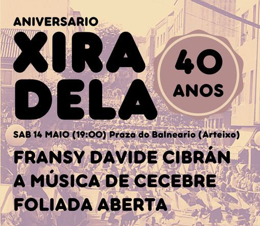Xiradela festeja su 40 aniversario en Arteixo