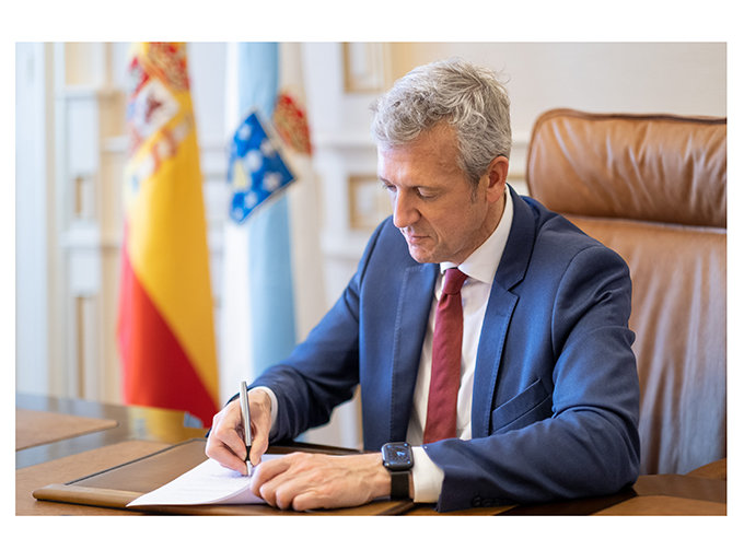 Nuevo presidente de la Xunta de Galicia 2022 Alfonso Rueda