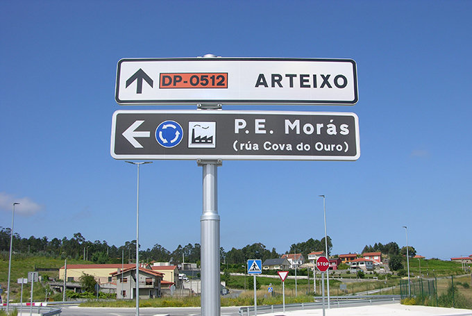 avanza el parque empresarial de Morás en el concello de Arteixo