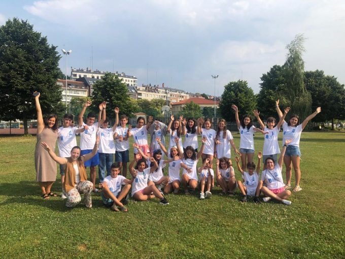 Foto dos participantes do minicampamento "Náutica e Audiovisual"-El Portal de la Infancia