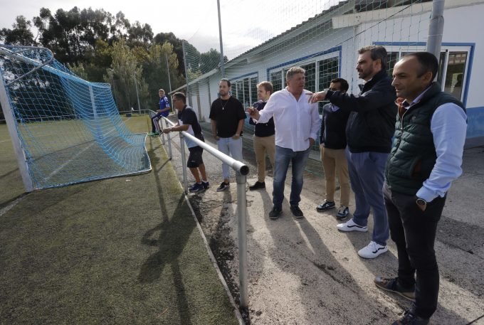 Diego Calvo destaca a importancia do fútbol base como práctica deportiva entre la rapazada.