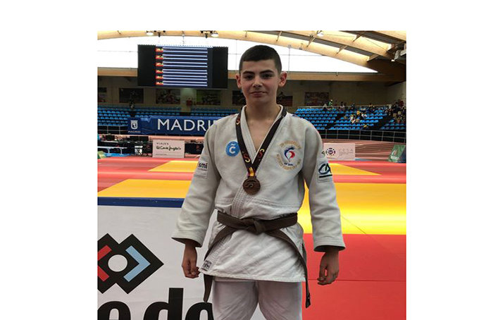 Judo Club Arteixo logra una medalla de bronce gracias al judoka Pancho Lago