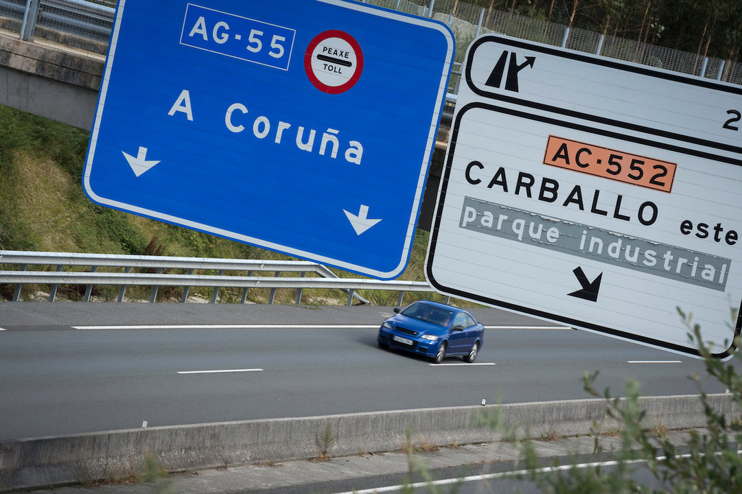 Autoestrada A Coruña-Carballo (AG-55).