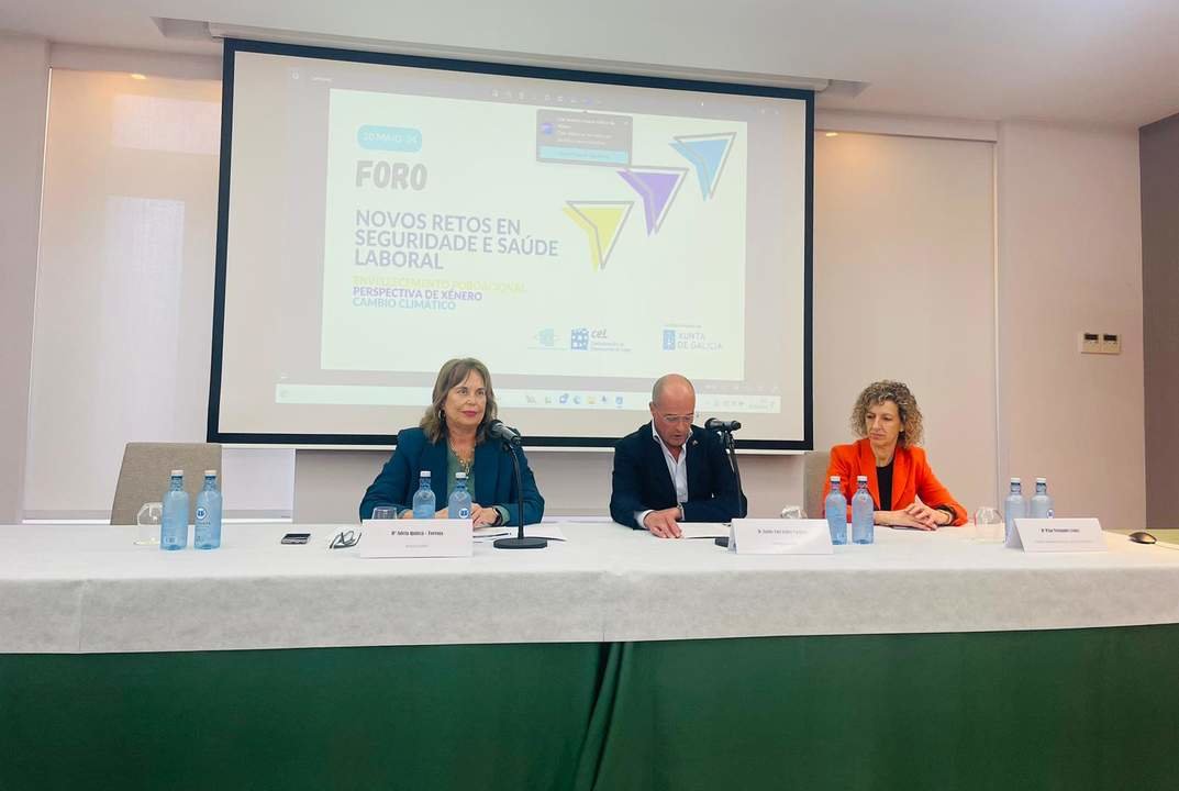 Foro "Nuevos retos en seguridad e salud laboral".