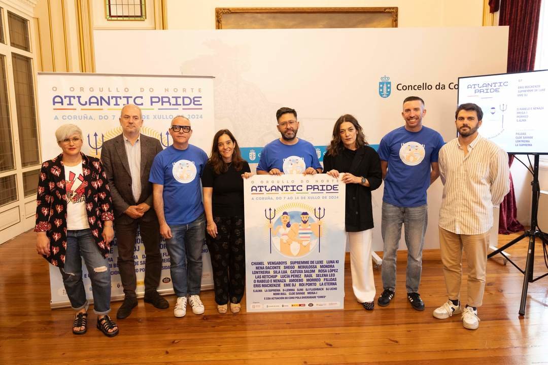 Presentación del Atlantic Pride 2024.