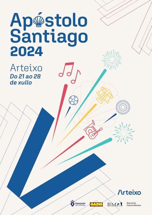 Fiestas de Santiago Apóstol 2024 en Arteixo.