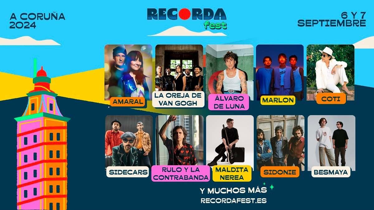 El Recorda Fest 2024 ya conoce sus horarios.