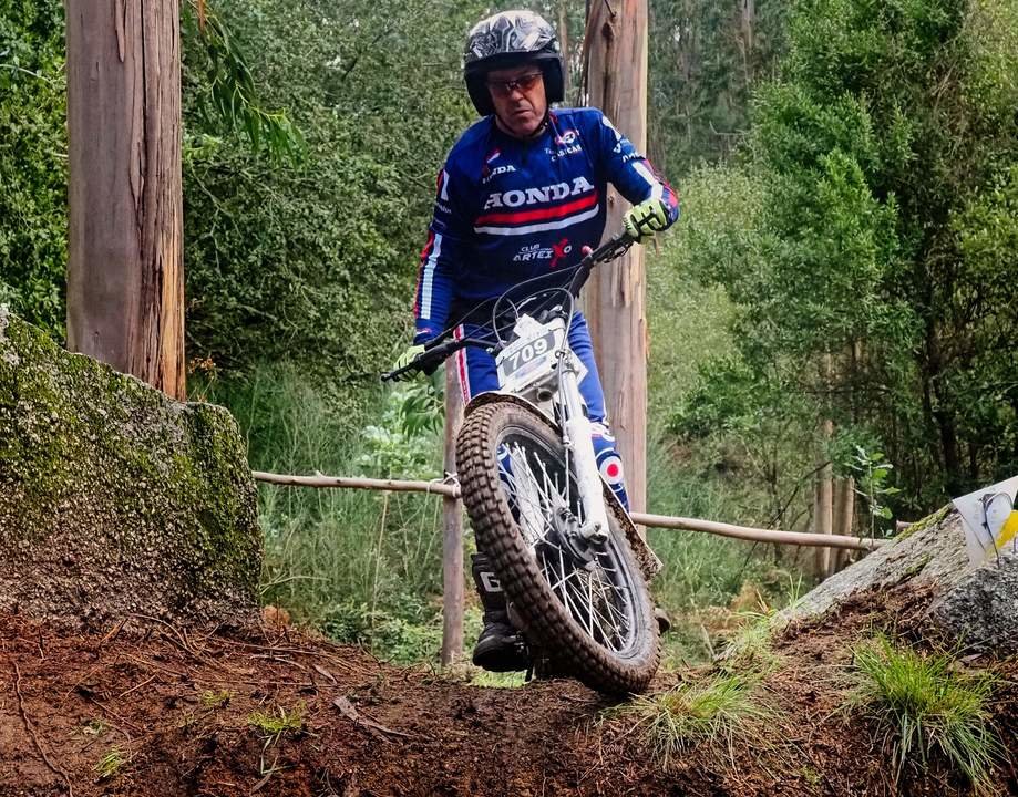 Campeonato Gallego de Trial en Vilagarcía.