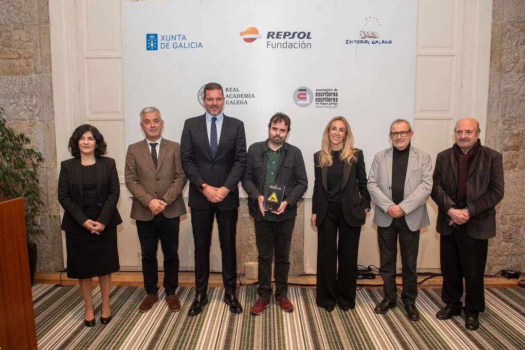 Entrega del XVIII Premio de Narrativa Breve Repsol en Lengua Gallega.