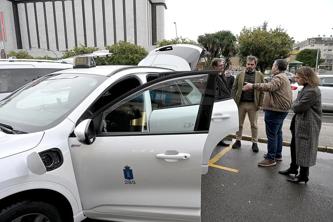 Plazo para solicitar las ayudas para la adquisición de vehículos de los taxistas. Foto: Moncho Fuentes/AGN A Coruña