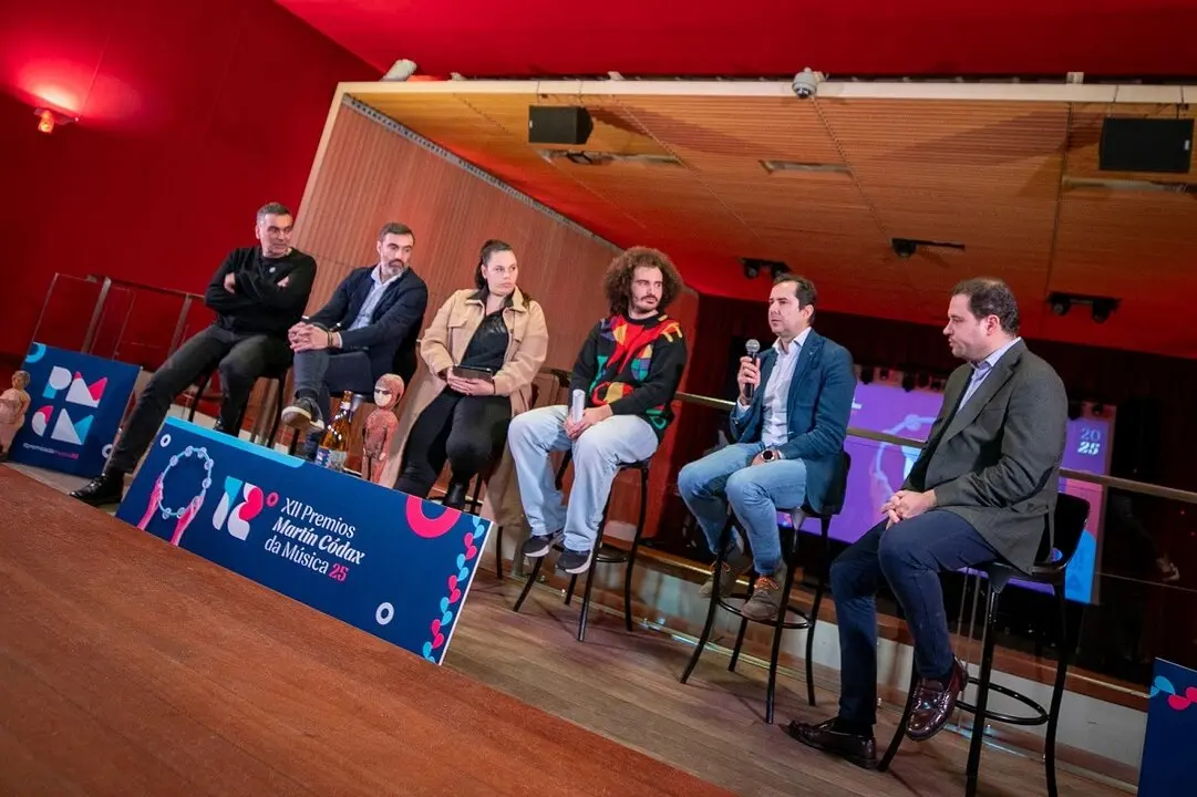 Presentación de la XII edición de los Premios Martín Códax da Música.