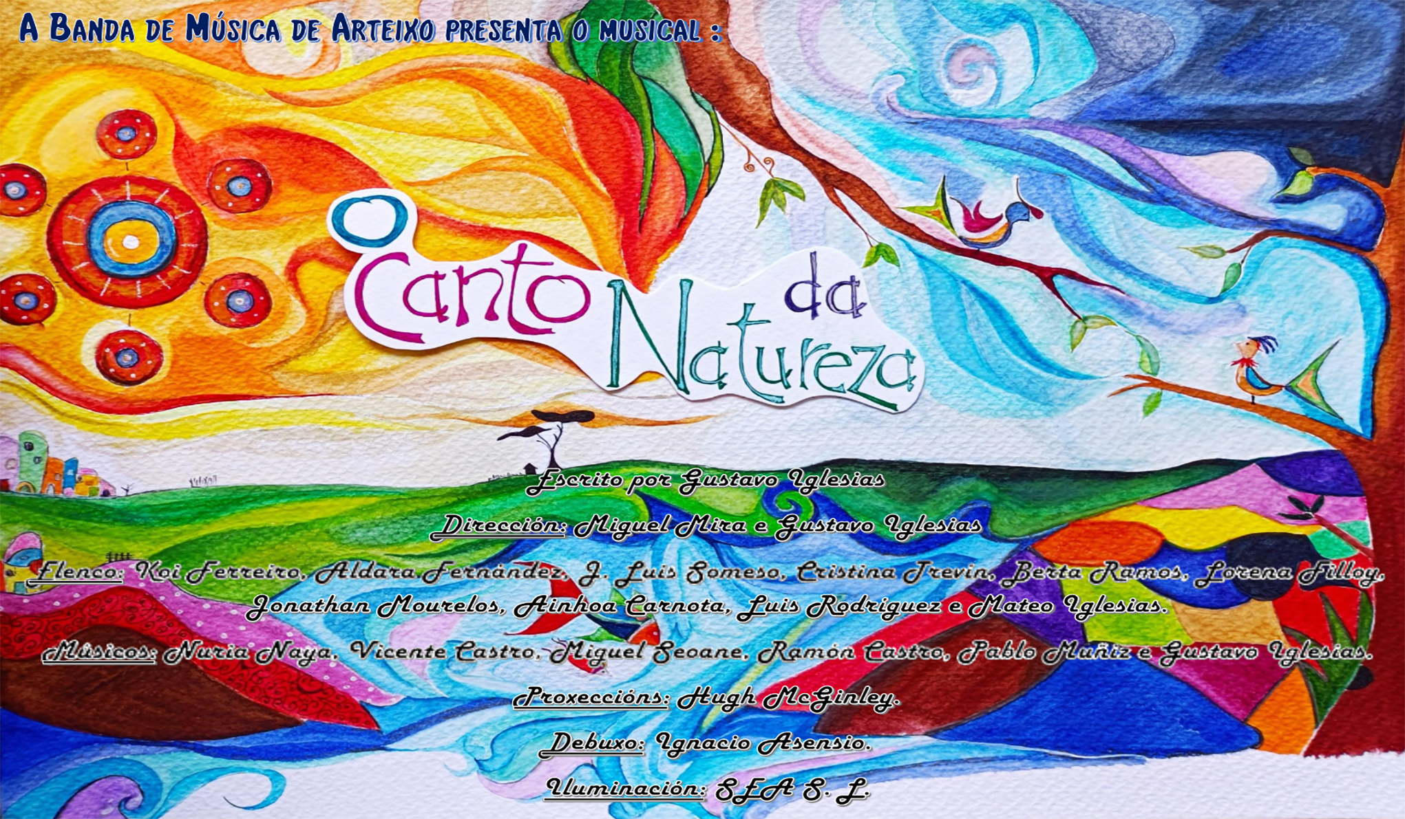 musical "O canto da Natureza" en Arteixo